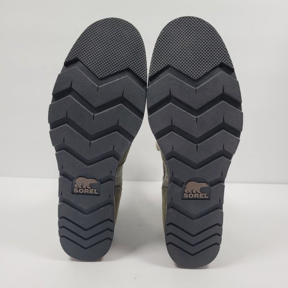 Sorel Major Carly Women's Green Combat Zip Up Boots NL2158-383 US SZ 9 - Picture 8 of 12